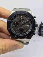 Swiss 3126 Audemars Piguet Royal Oak Offshore Gray Dial Silver Case Watch